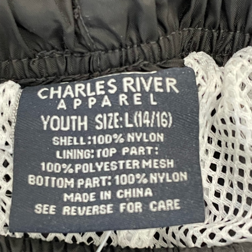 Charles River youth Pacer pants water restaurant mesh lining size Large (14-16). - Picture 6 of 6